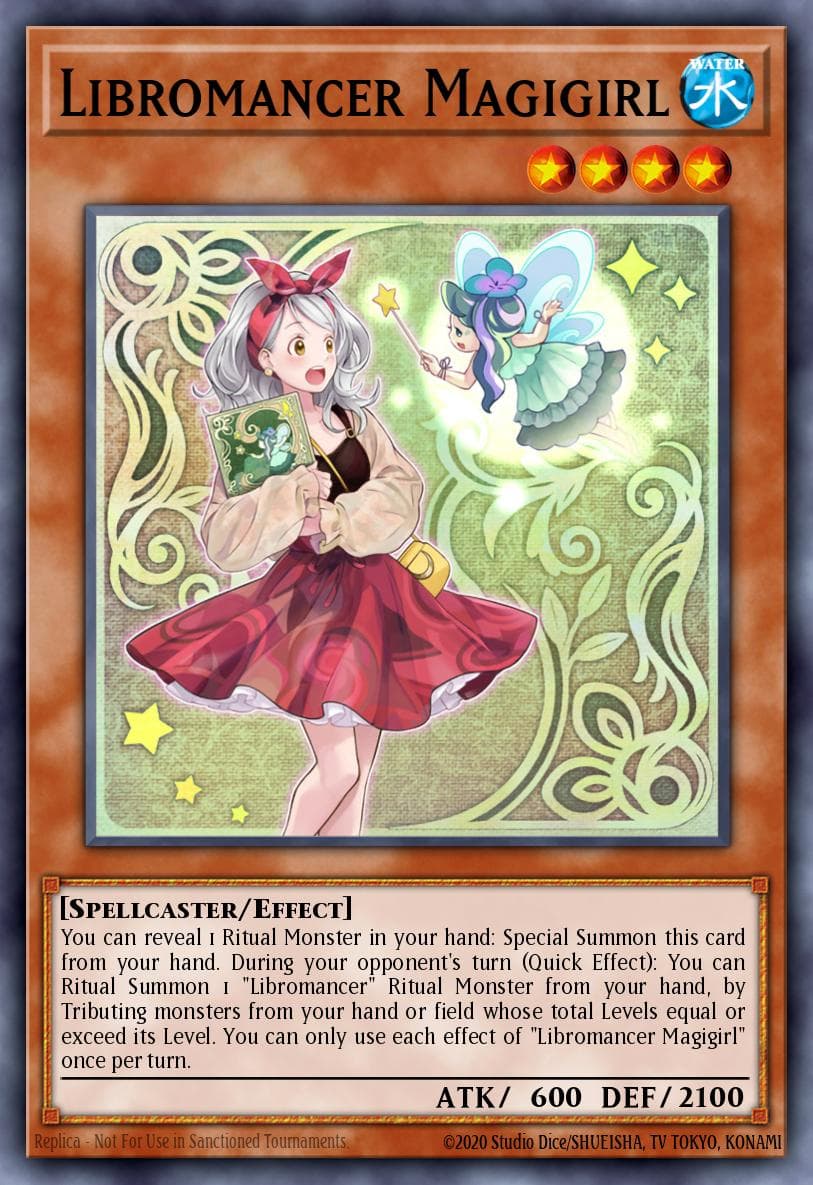Libromancer Magigirl Battle of Chaos card
