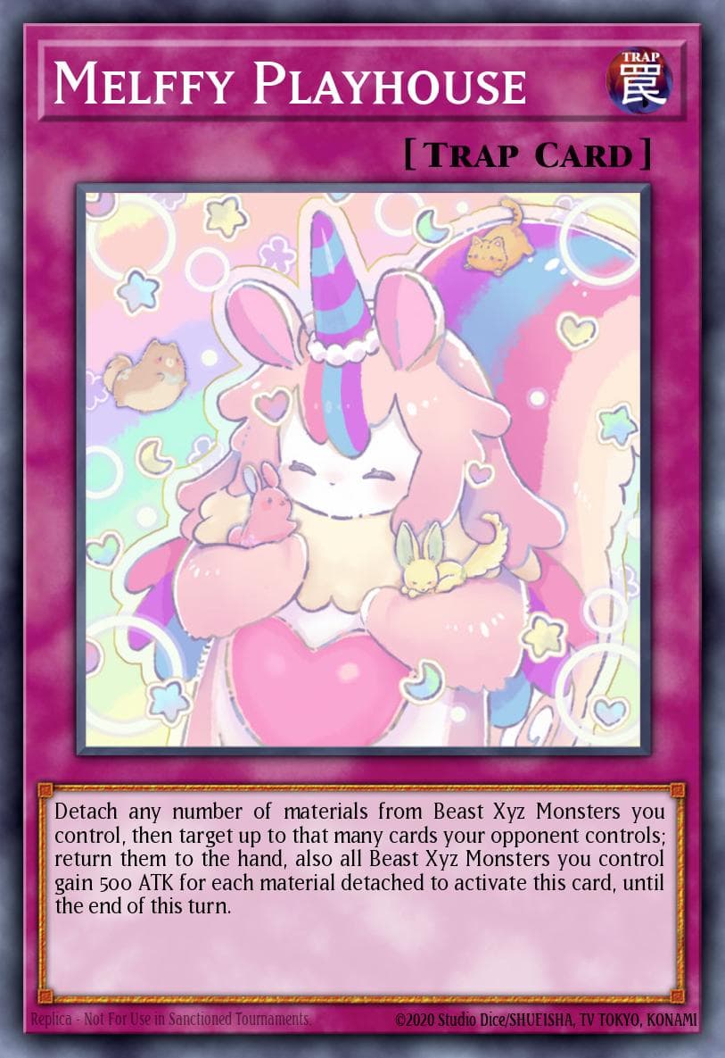 Melffy Playhouse Rise of the Duelist Premiere! promotional card card