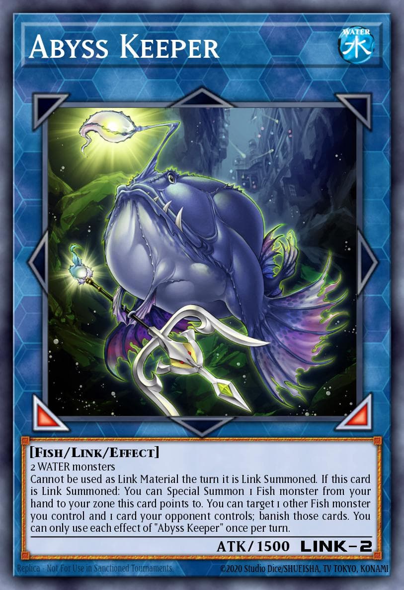 Abyss Keeper Burst of Destiny card