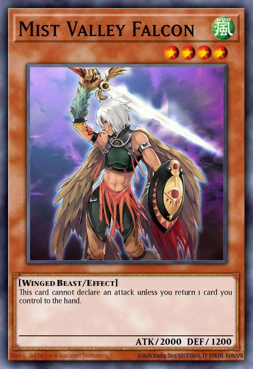 Mist Valley Falcon Dragunity Legion Structure Deck card