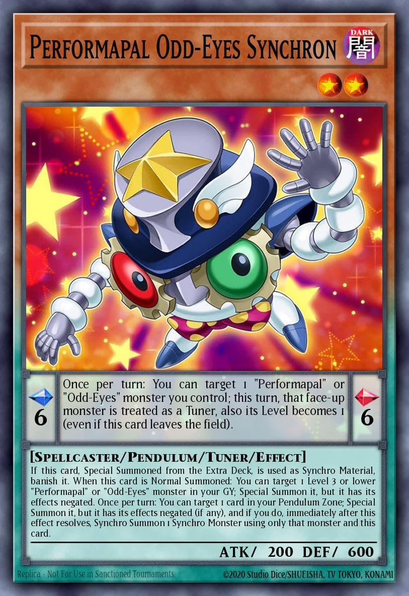 Performapal Odd-Eyes Synchron Battles of Legend: Light's Revenge card