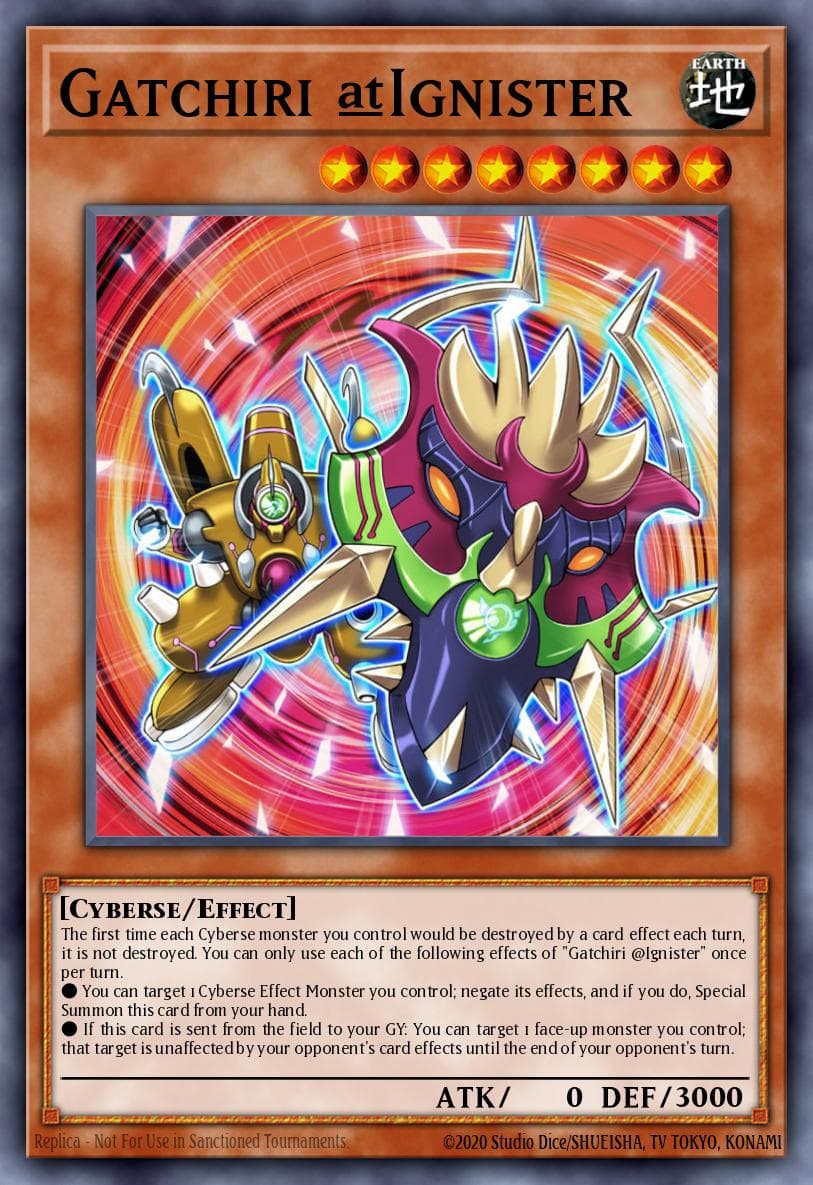 Gatchiri @Ignister Eternity Code Premiere! promotional card card