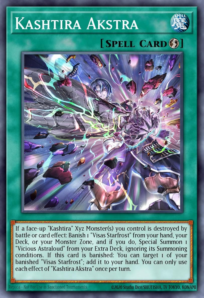 Kashtira Akstra Cyberstorm Access card