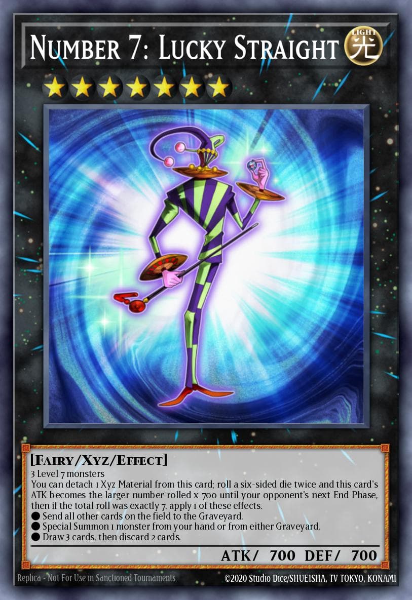 Number 7: Lucky Straight Star Pack 2014 card