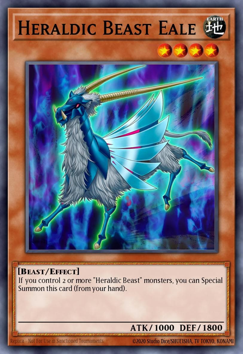 Heraldic Beast Eale Cosmo Blazer: Special Edition card