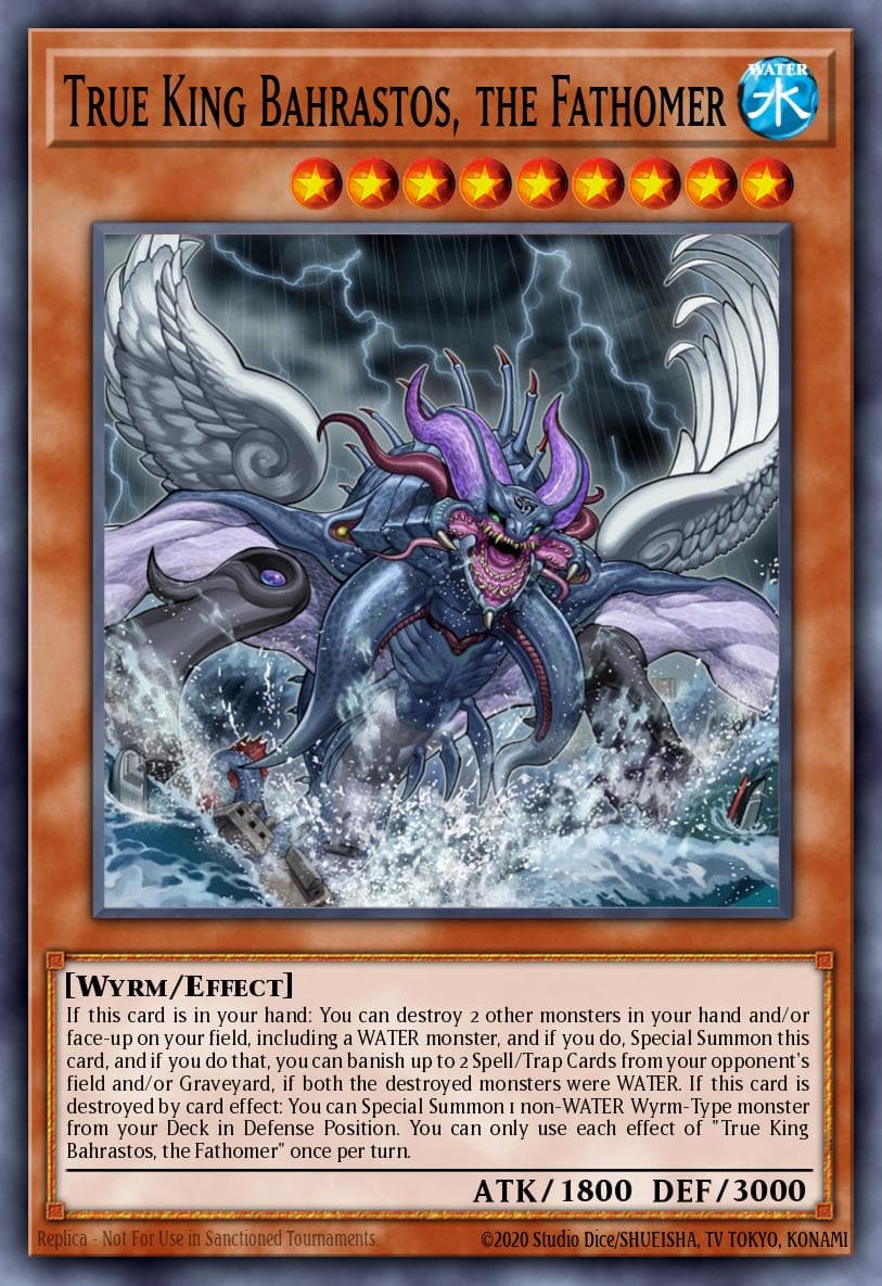 True King Bahrastos, the Fathomer 2017 Mega-Tin Mega Pack card