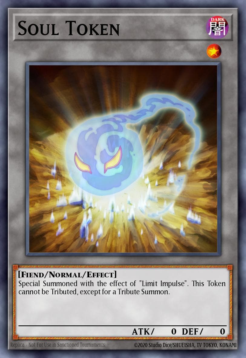 Soul Token 遊戲王 card