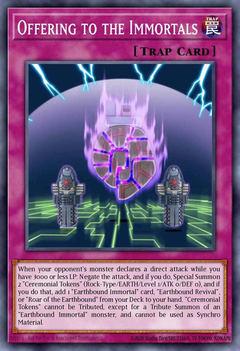 Offering to the Immortals Absolute Powerforce: Special Edition card