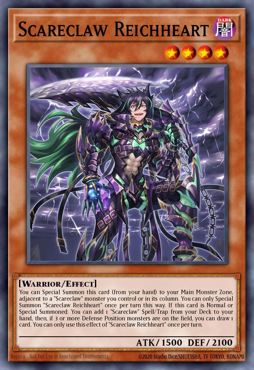 Scareclaw Reichheart Dimension Force card