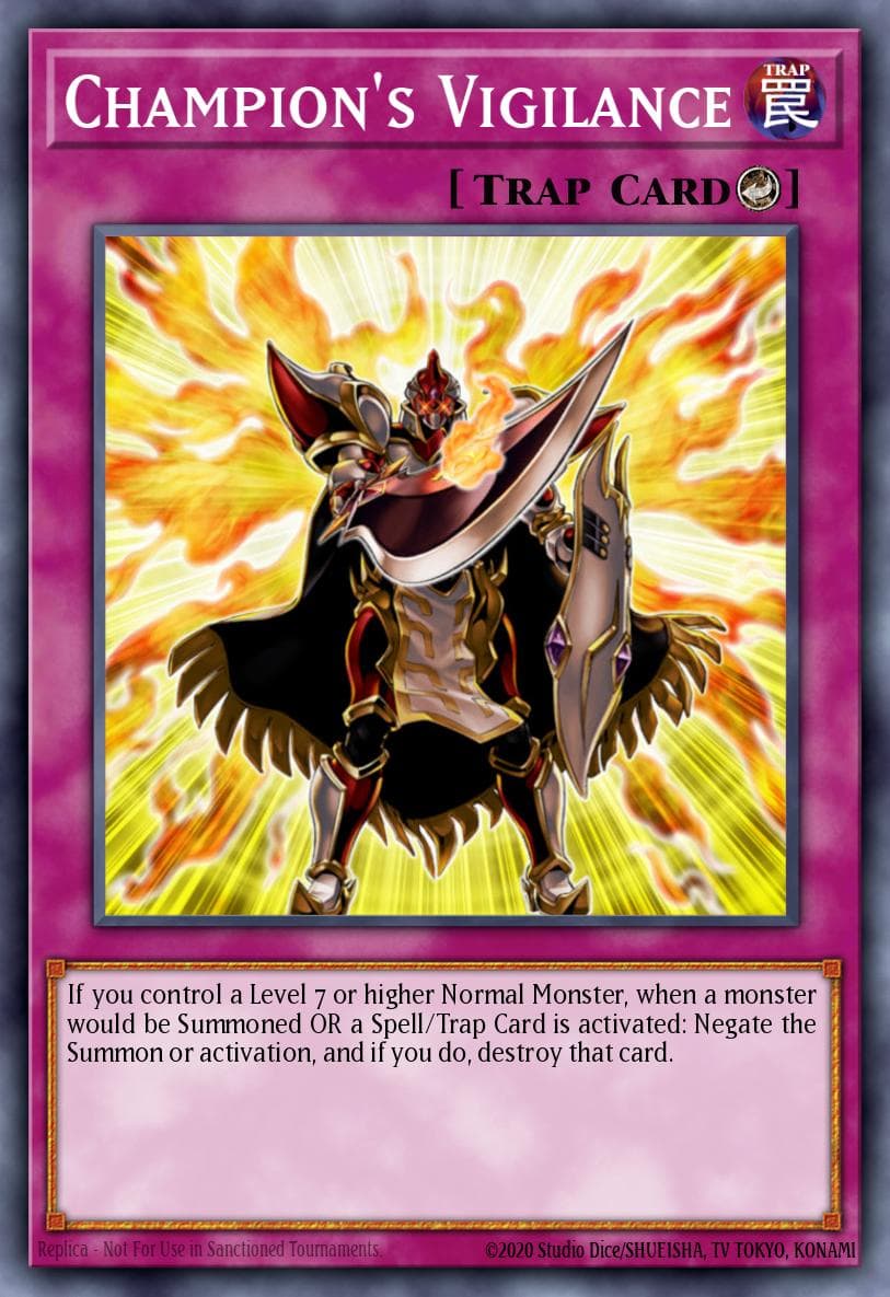Champion's Vigilance Saga of Blue-Eyes White Dragon Structure Deck card