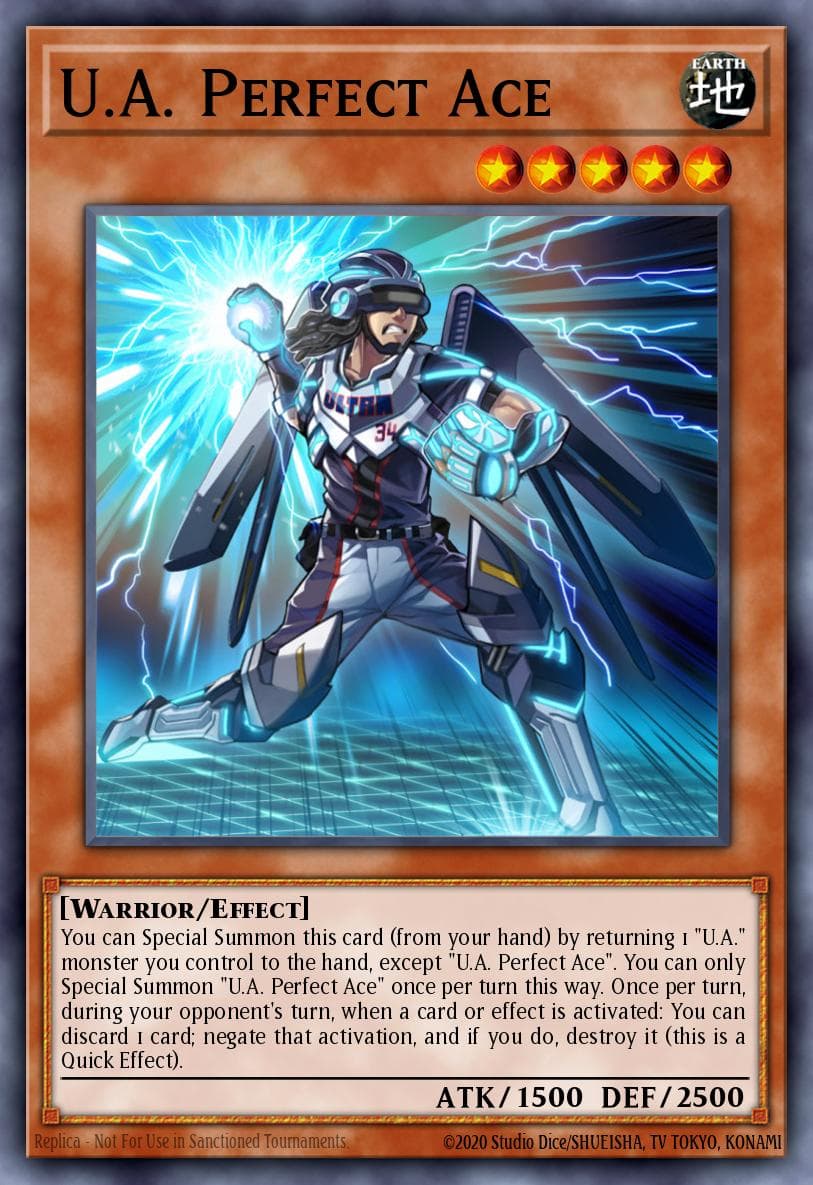 U.A. Perfect Ace Duelist Alliance: Deluxe Edition card