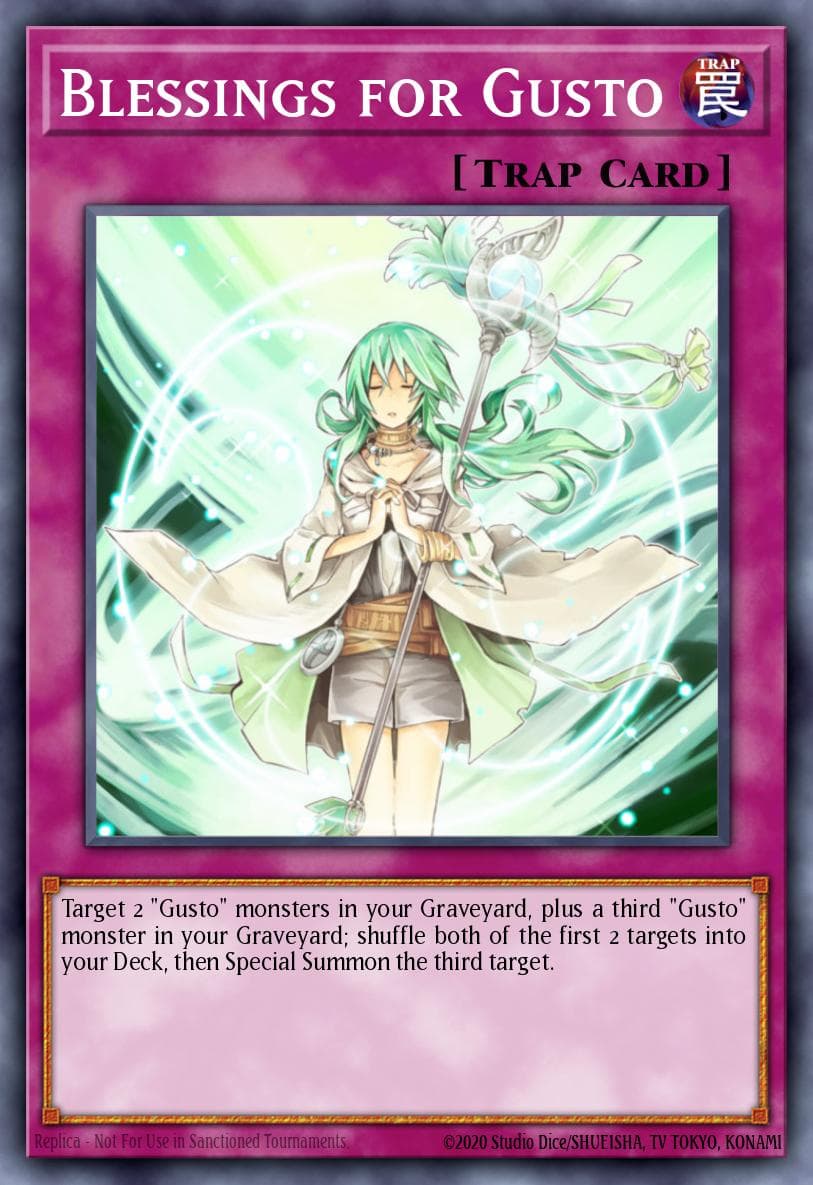 Blessings for Gusto Hidden Arsenal 5: Steelswarm Invasion card