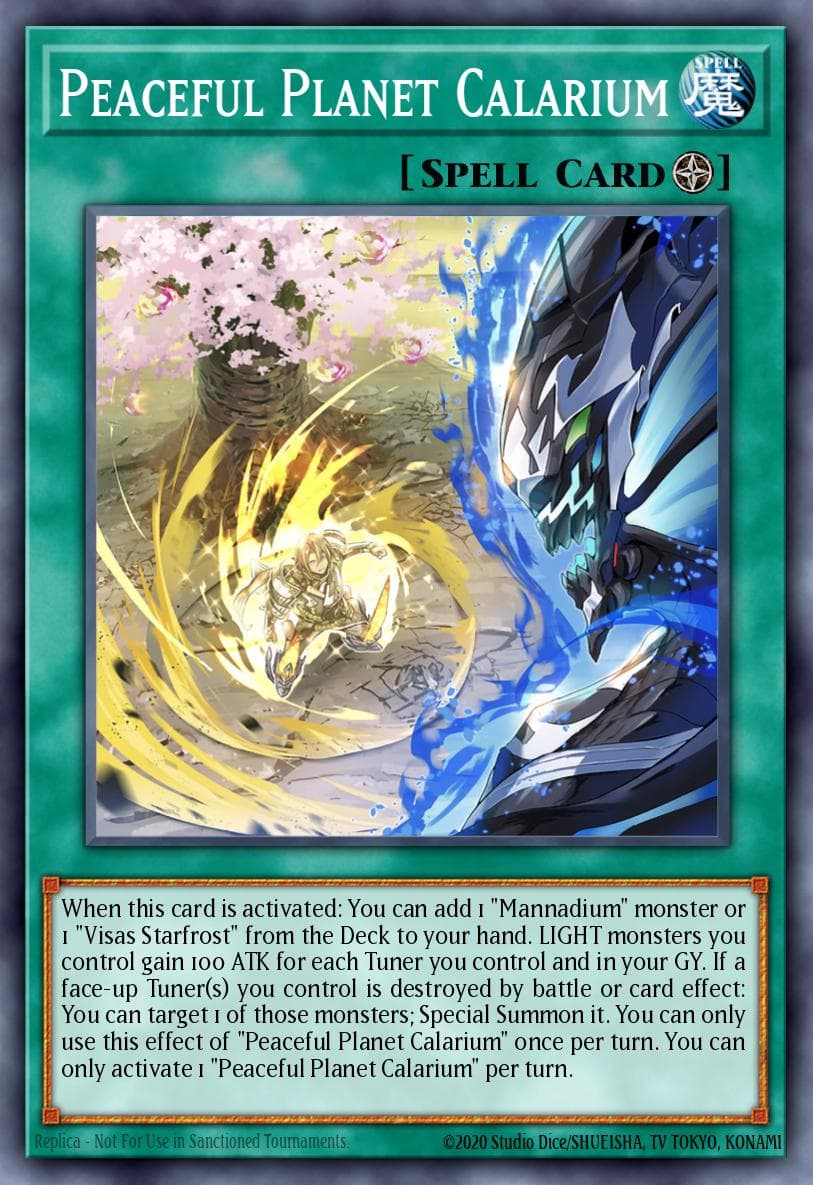 Peaceful Planet Calarium Cyberstorm Access card