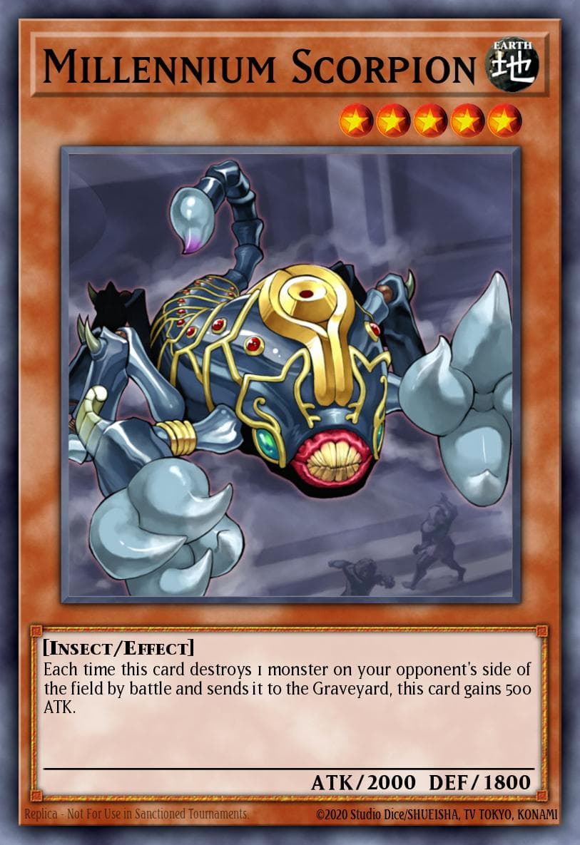 Millennium Scorpion Dark Revelation Volume 3 card