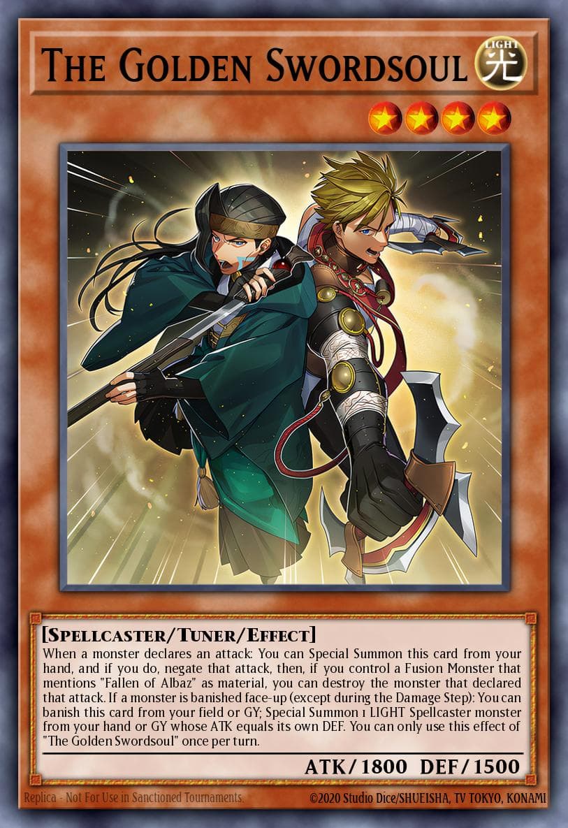The Golden Swordsoul Battles of Legend: Terminal Revenge card