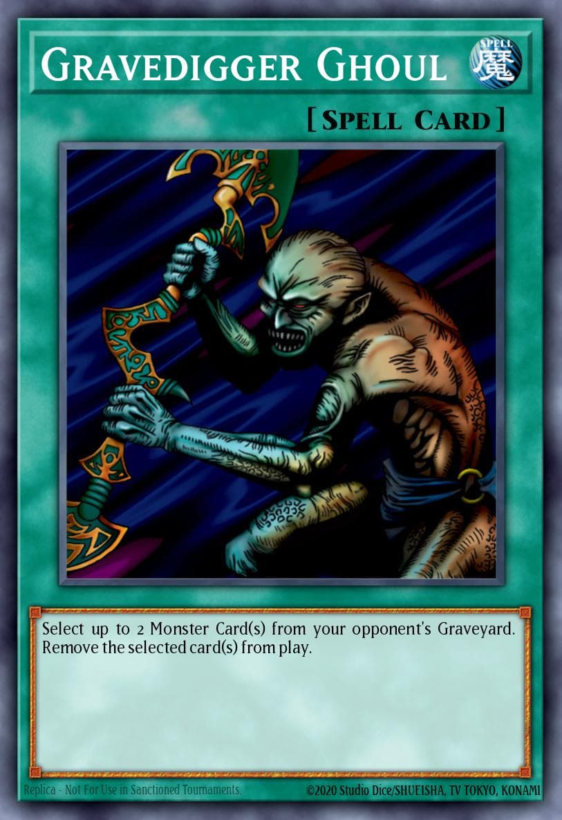 Gravedigger Ghoul Legend of Blue Eyes White Dragon card