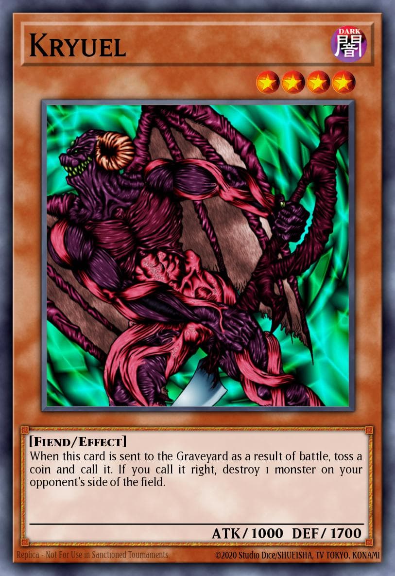 Kryuel Dark Beginning 2 card