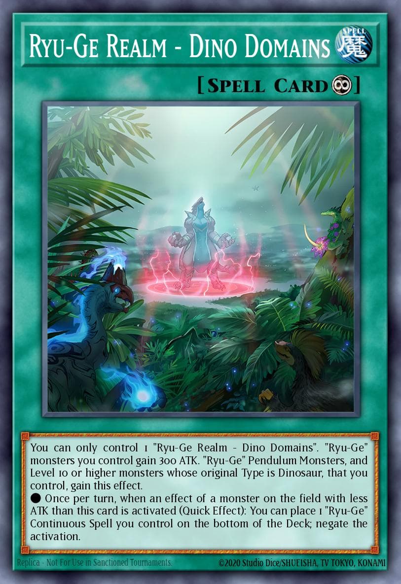 Ryu-Ge Realm - Dino Domains Crossover Breakers card