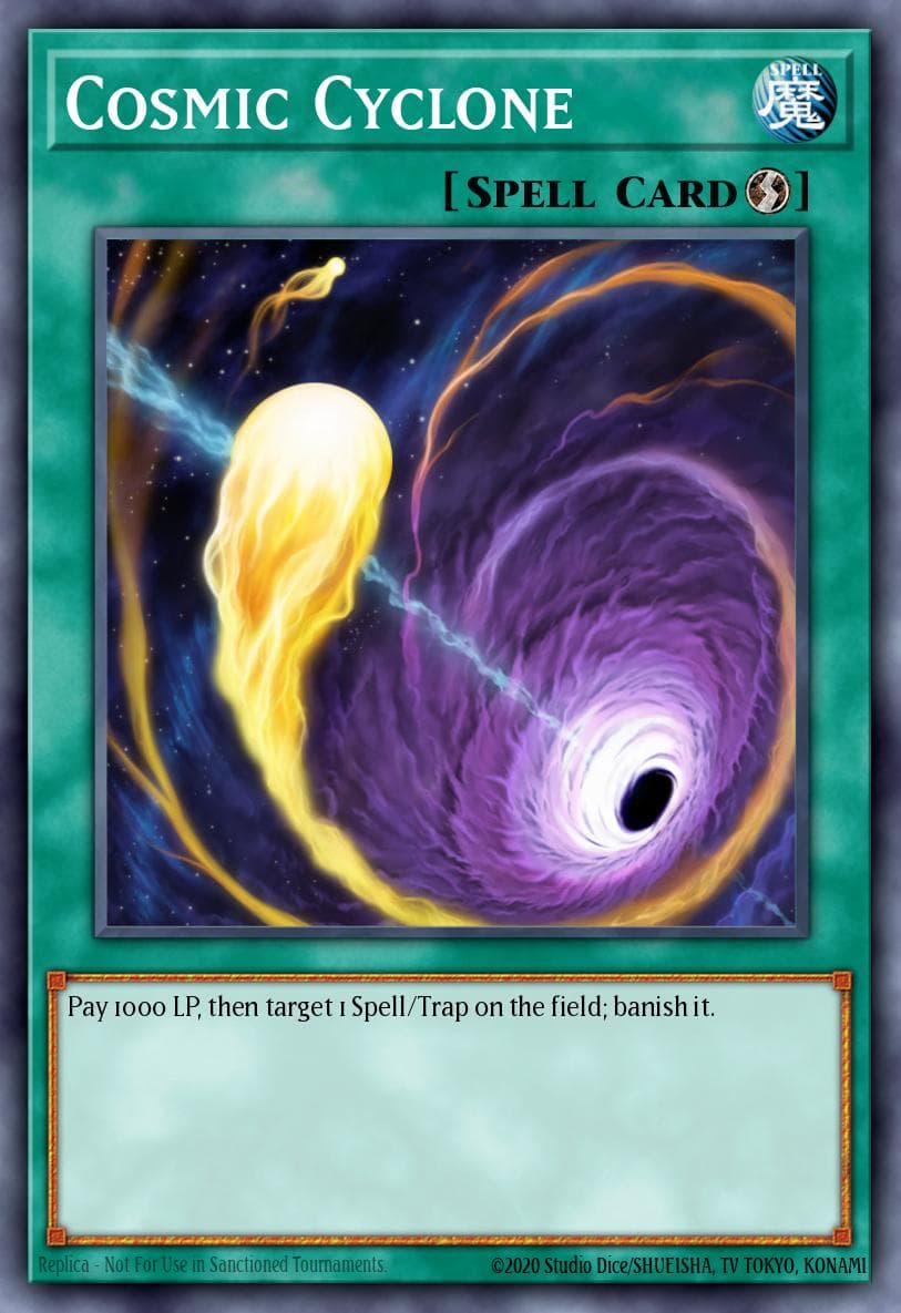 Cosmic Cyclone Duel Devastator card