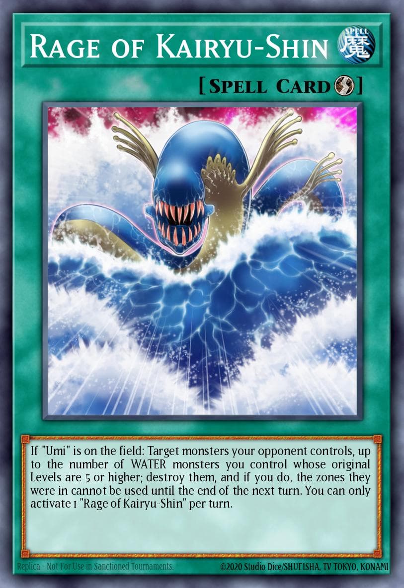 Rage of Kairyu-Shin Legendary Duelists: Duels From the Deep card