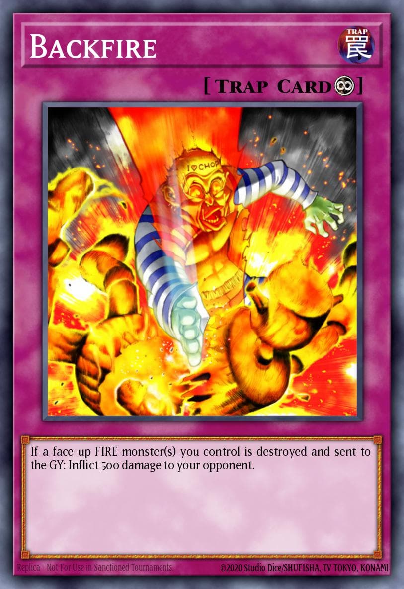 Backfire Structure Deck: Blaze of Destruction card