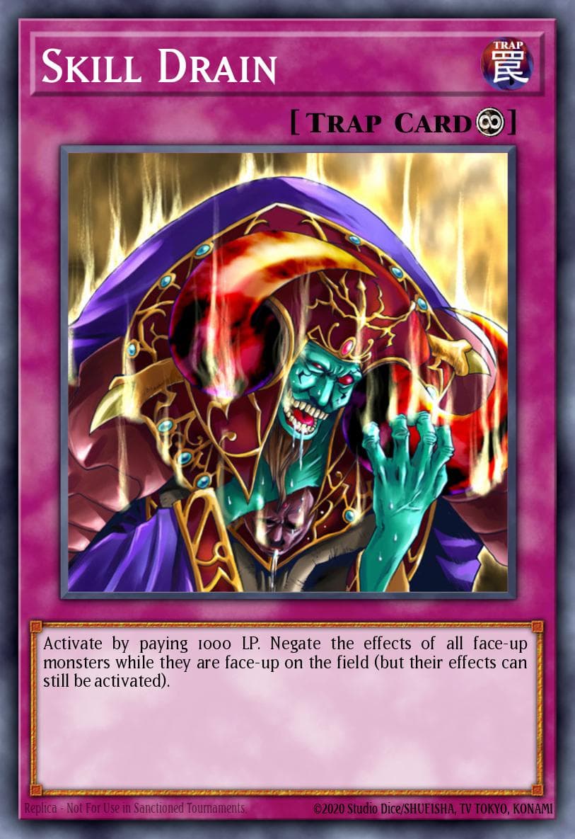 Skill Drain Dark Revelation Volume 1 card