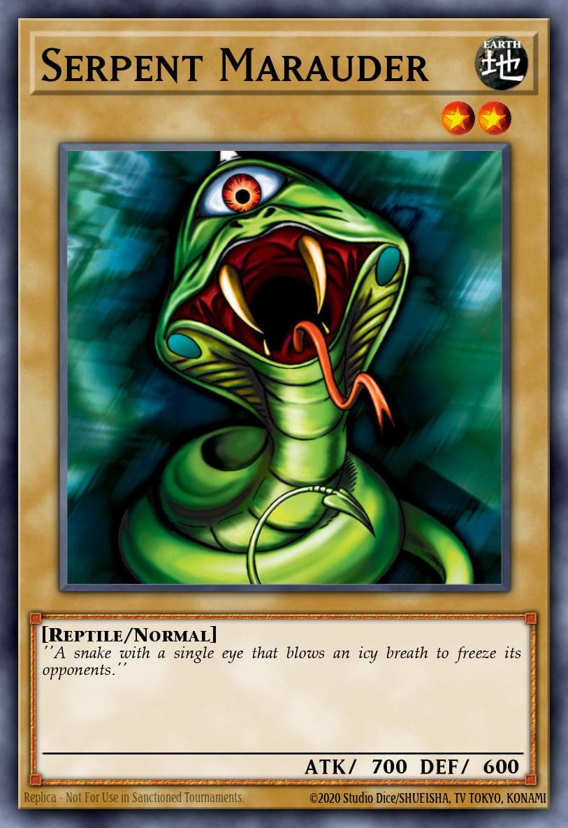 Serpent Marauder 遊戲王 card