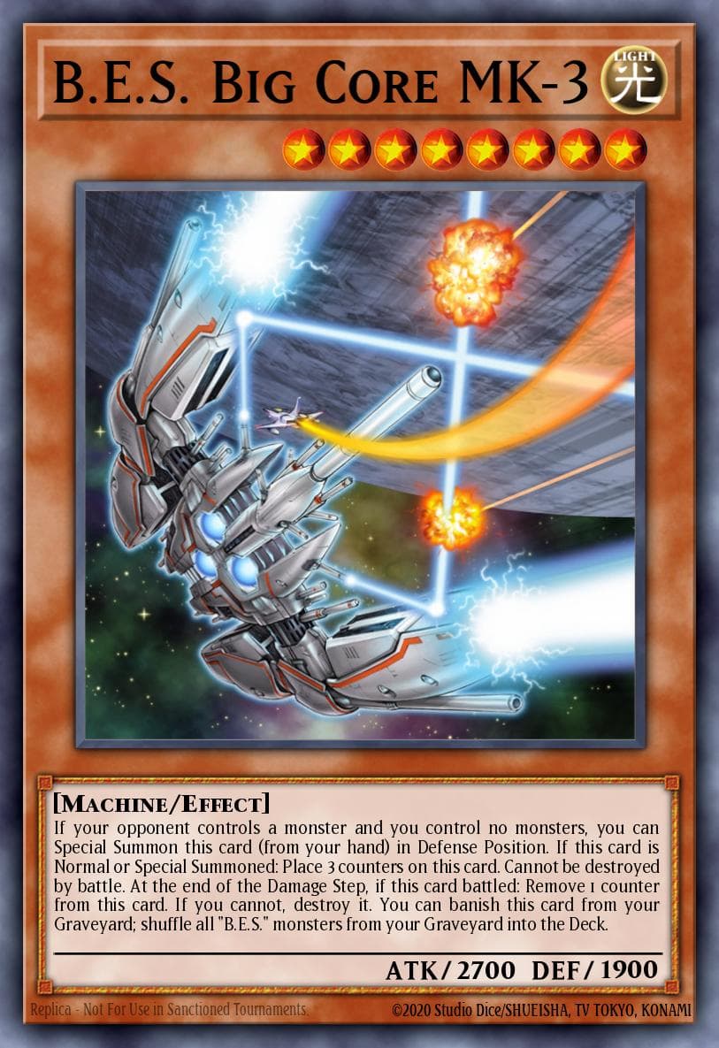 B.E.S. Big Core MK-3 Maximum Crisis: Special Edition card