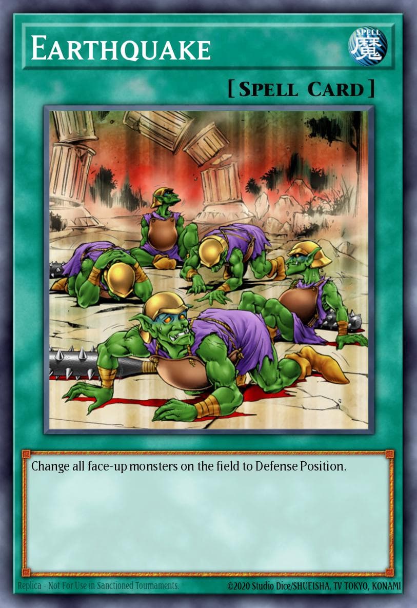 Earthquake Ancient Sanctuary card