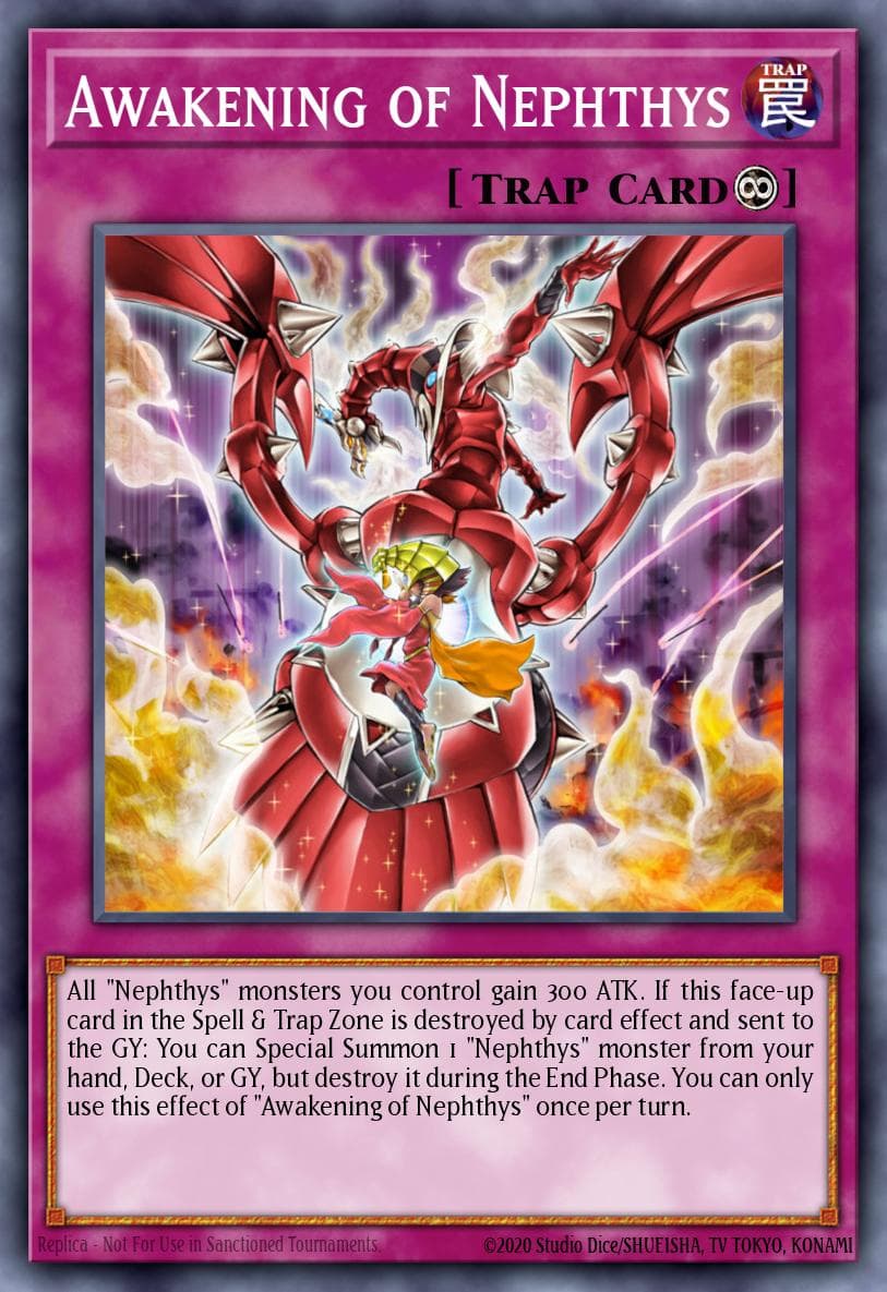 Awakening of Nephthys Hidden Summoners card