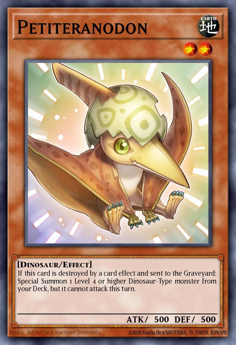 Petiteranodon Dinosmasher's Fury Structure Deck card
