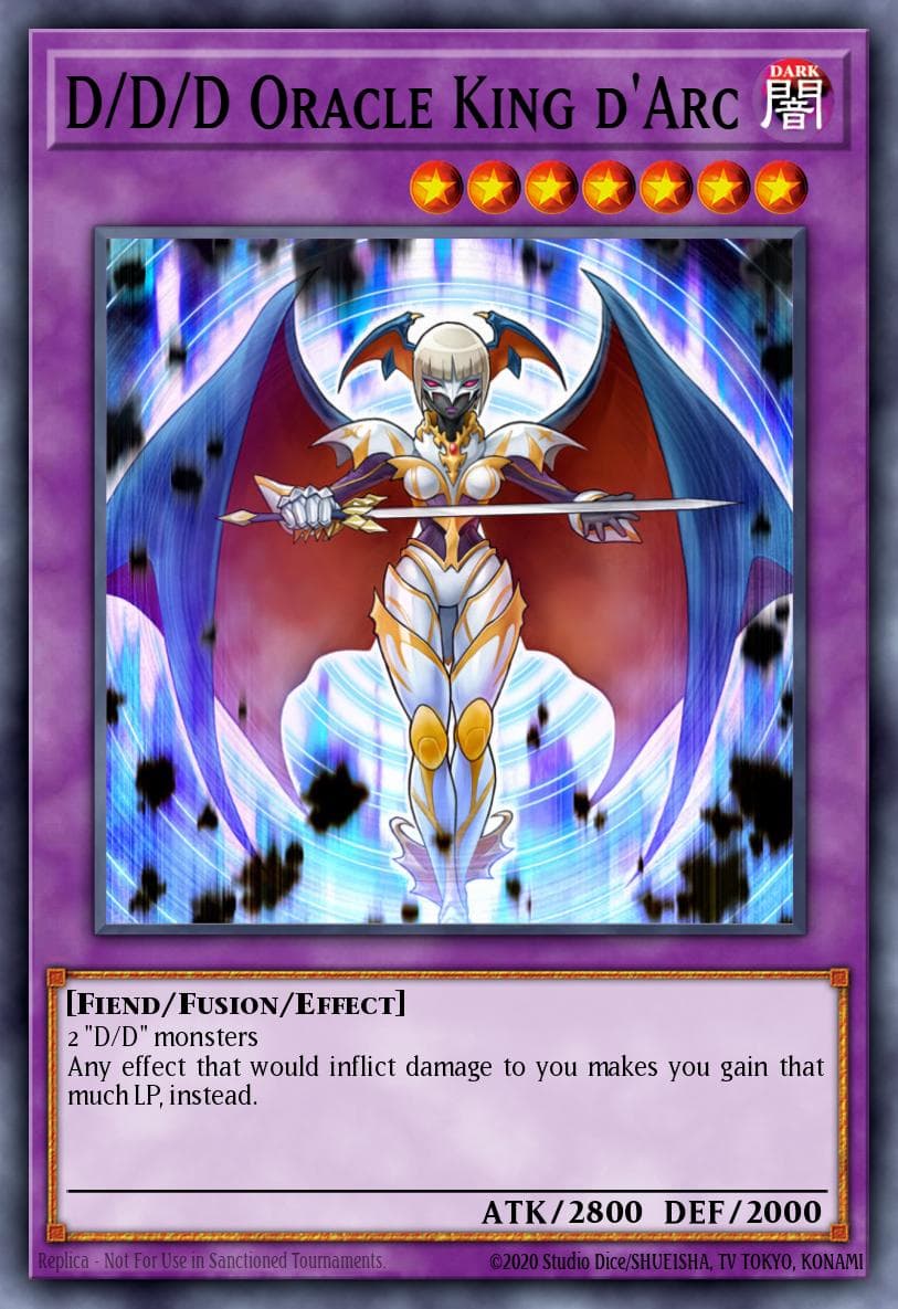 D/D/D Oracle King d'Arc Clash of Rebellions: Special Edition card