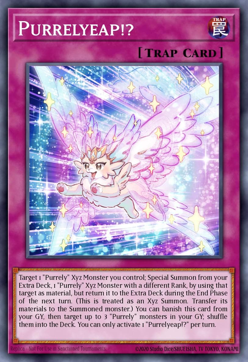 Purrelyeap!? Amazing Defenders card
