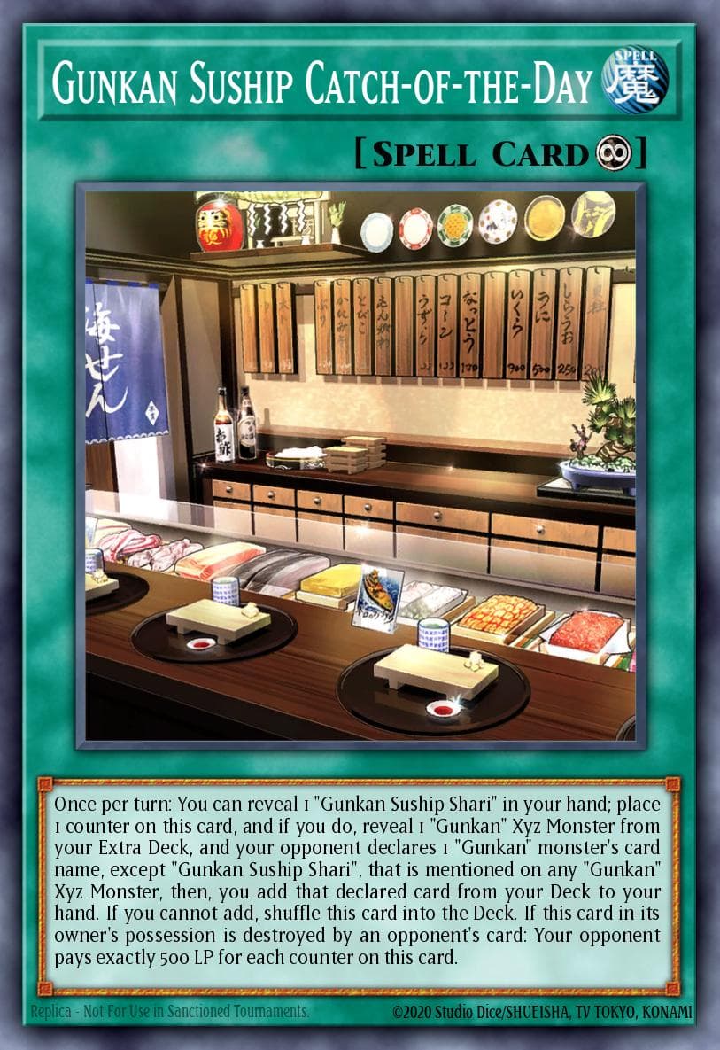 Gunkan Suship Catch-of-the-Day Cyberstorm Access card