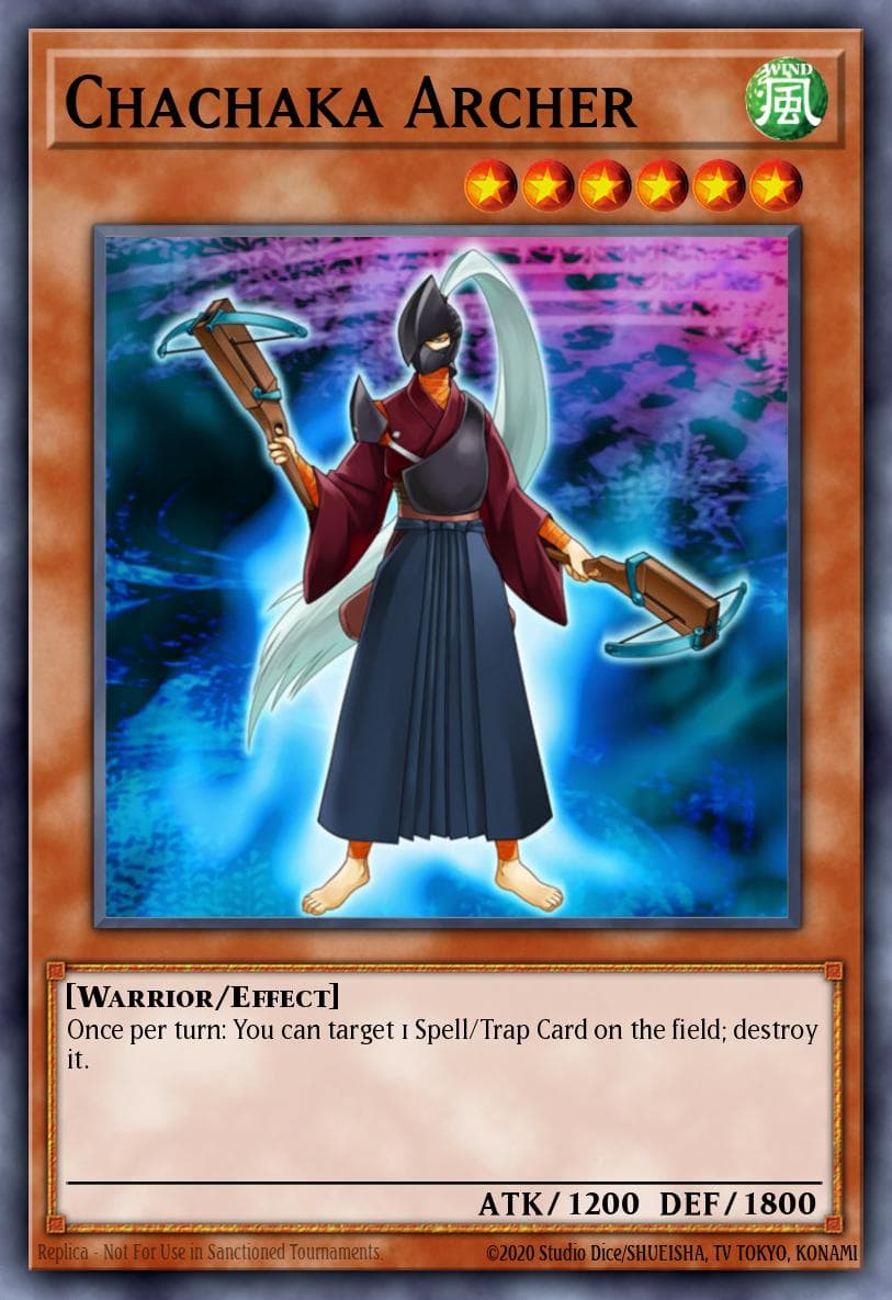 Chachaka Archer Zexal Collection Tin card
