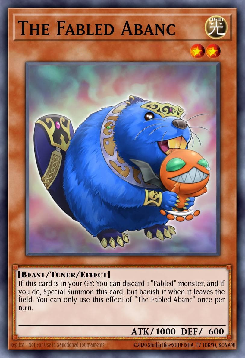 The Fabled Abanc 2022 Tin of the Pharaoh's Gods card