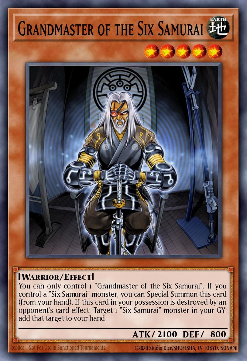Grandmaster of the Six Samurai Ra Yellow Mega Pack: Special Edition card