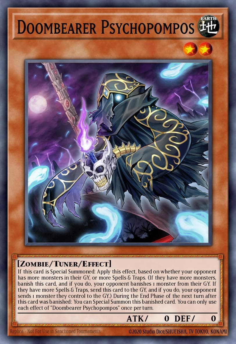 Doombearer Psychopompos Dawn of Majesty Premiere! promotional card card