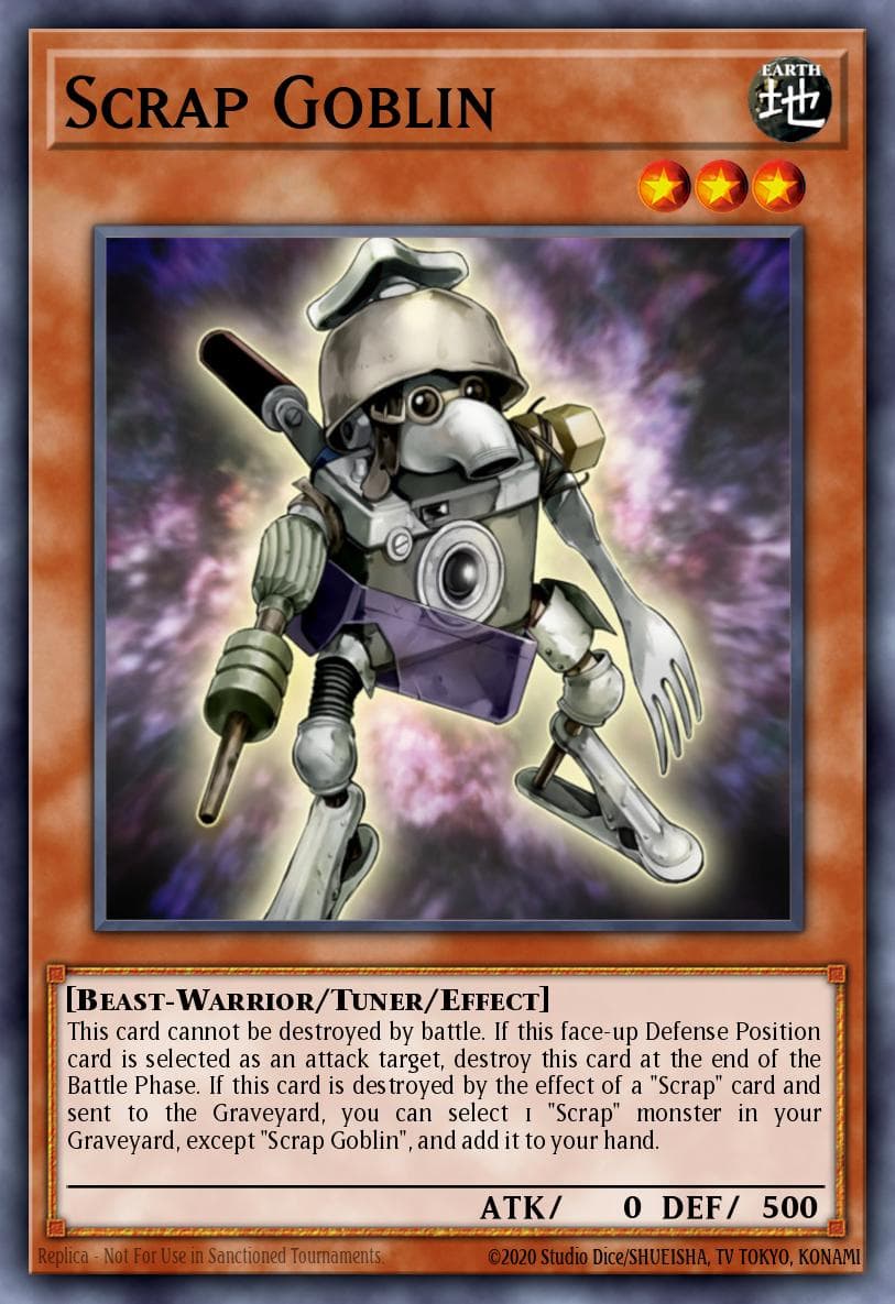 Scrap Goblin Battles of Legend: Terminal Revenge card