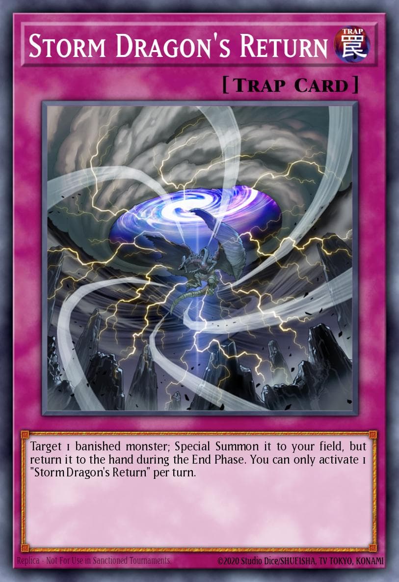 Storm Dragon's Return 2020 Tin of Lost Memories Mega Pack card