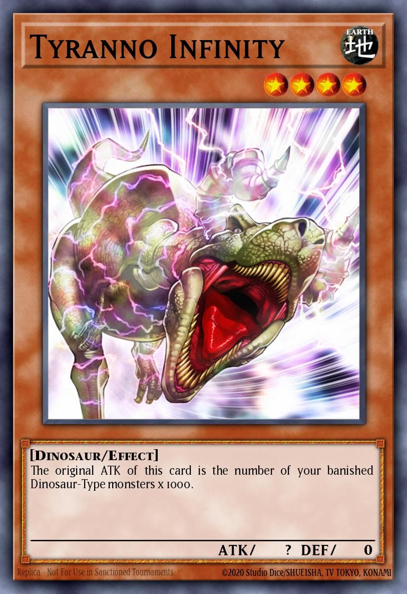 Tyranno Infinity Dark Revelation Volume 4 card