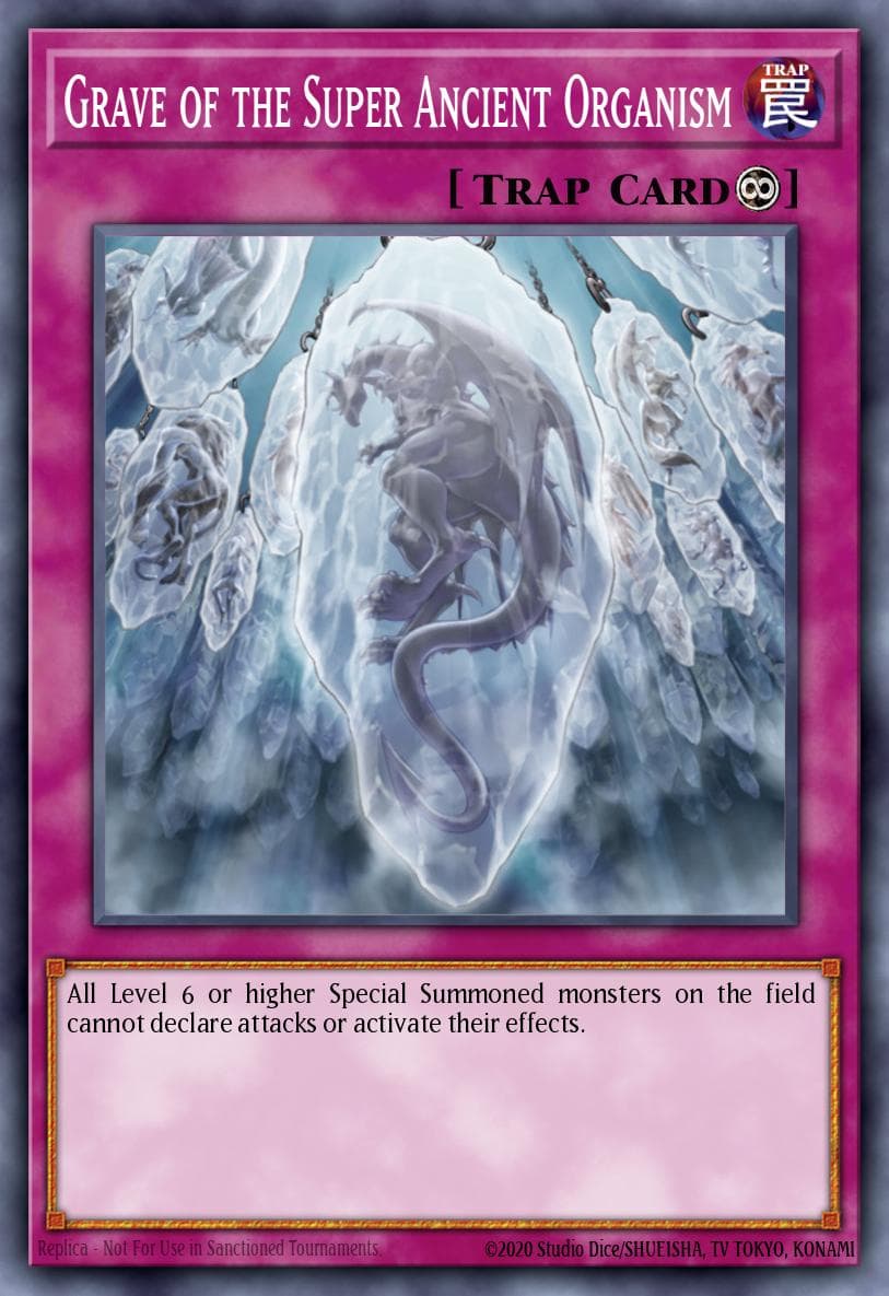 Grave of the Super Ancient Organism OTS Tournament Pack 5 card