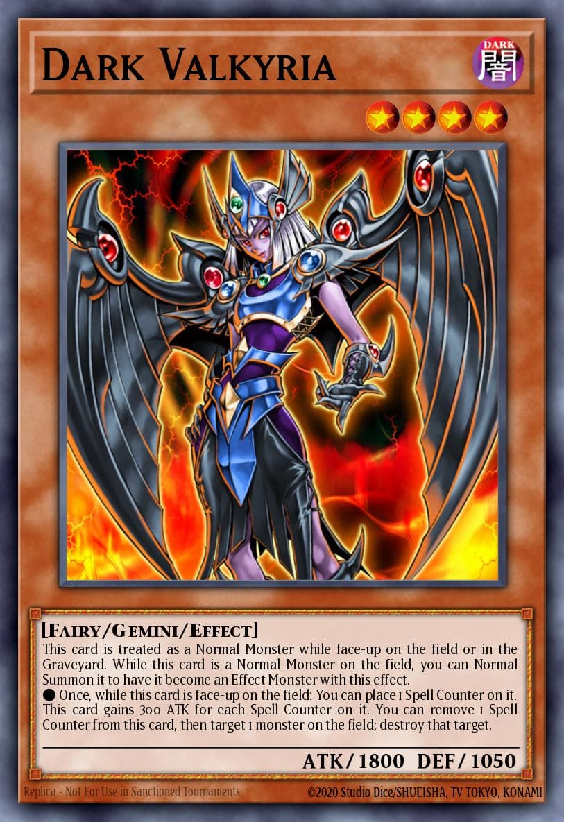 Dark Valkyria Legendary Decks II card