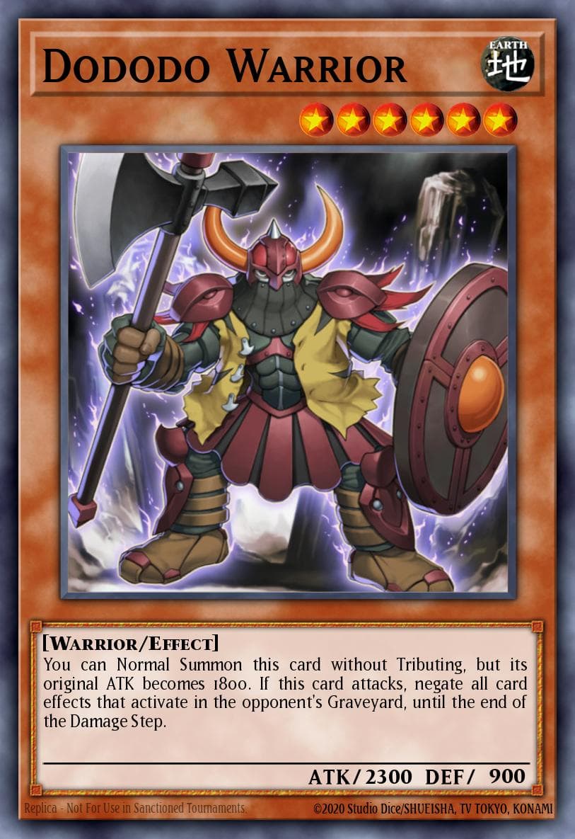 Dododo Warrior Star Pack 2014 card