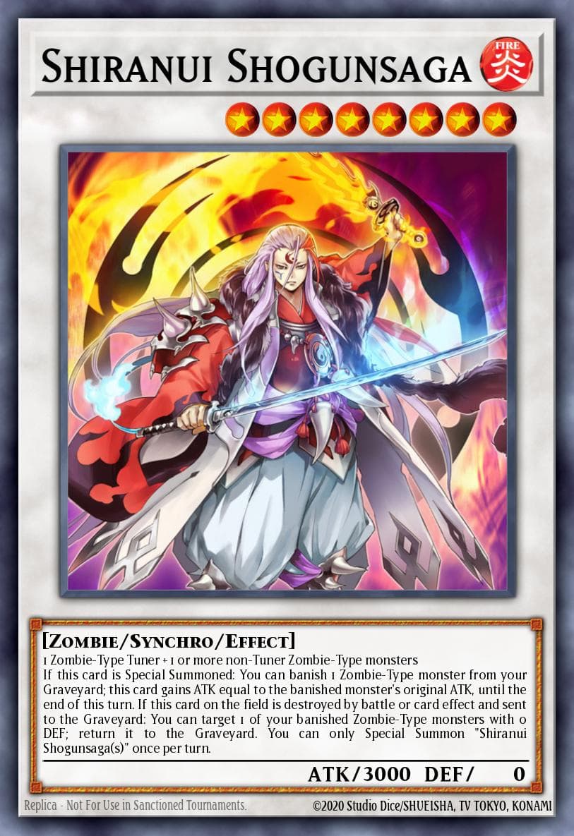 Shiranui Shogunsaga 2016 Mega-Tin Mega Pack card