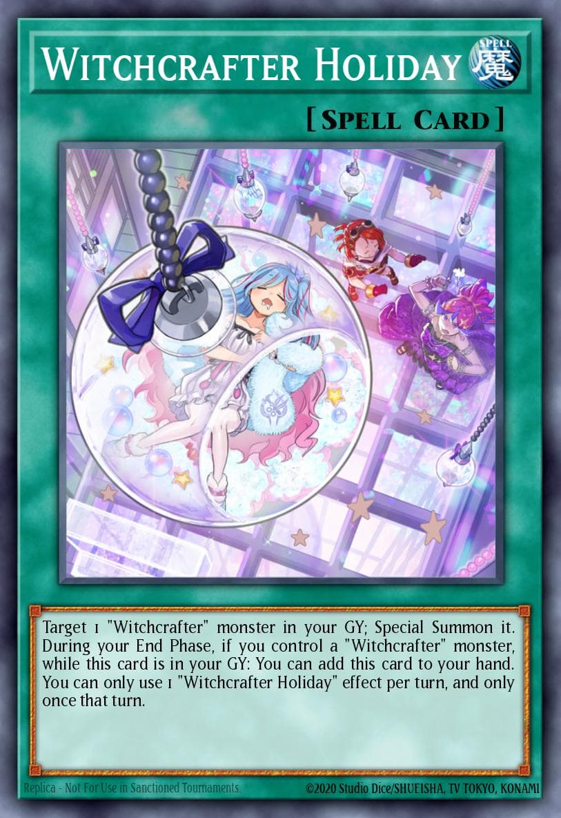 Witchcrafter Holiday The Infinity Chasers card