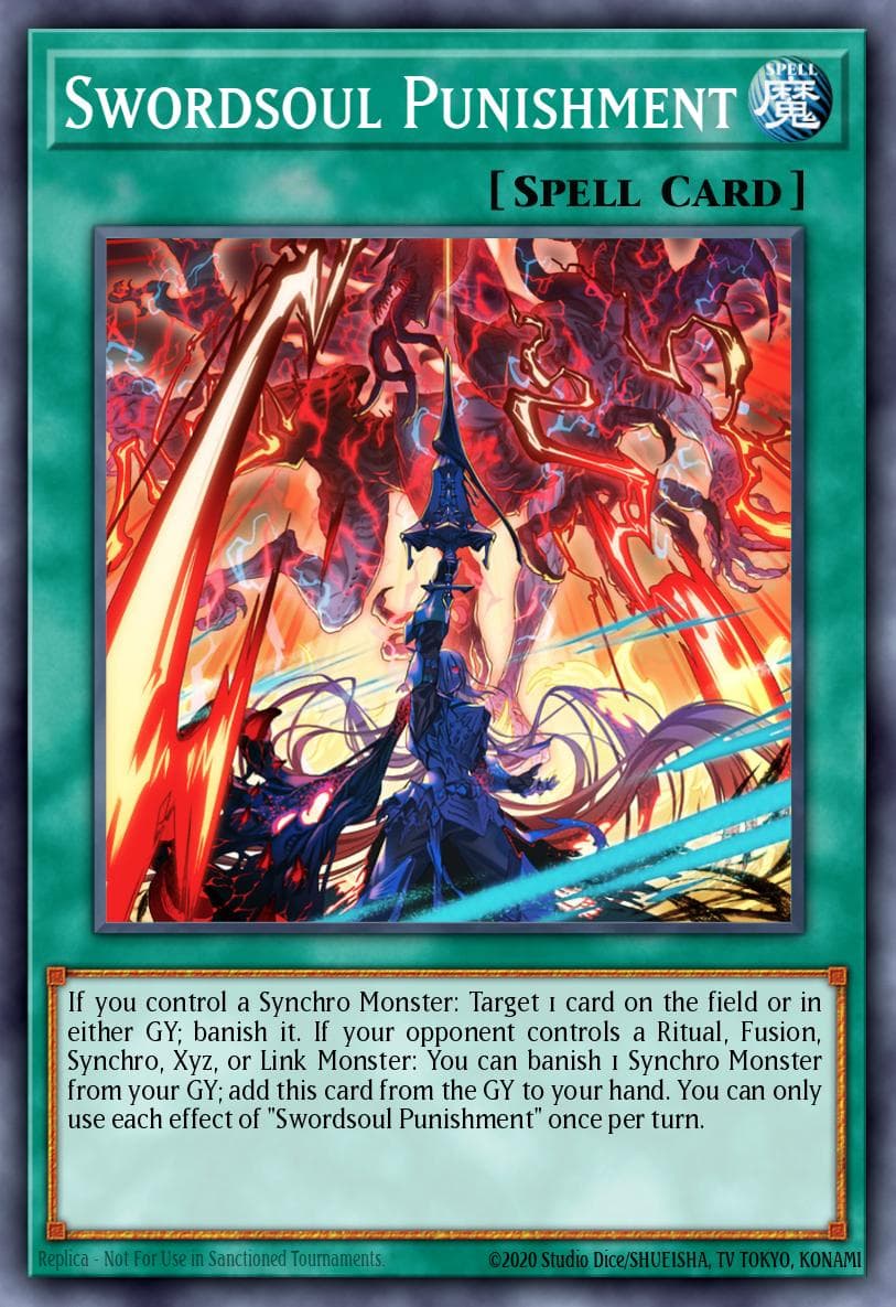 Swordsoul Punishment Cyberstorm Access card