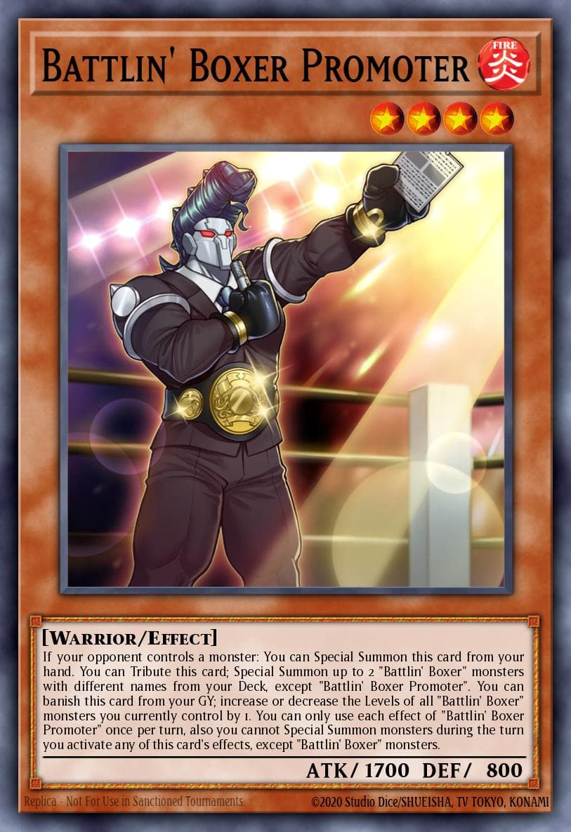 Battlin' Boxer Promoter Legendary Duelists: Soulburning Volcano card