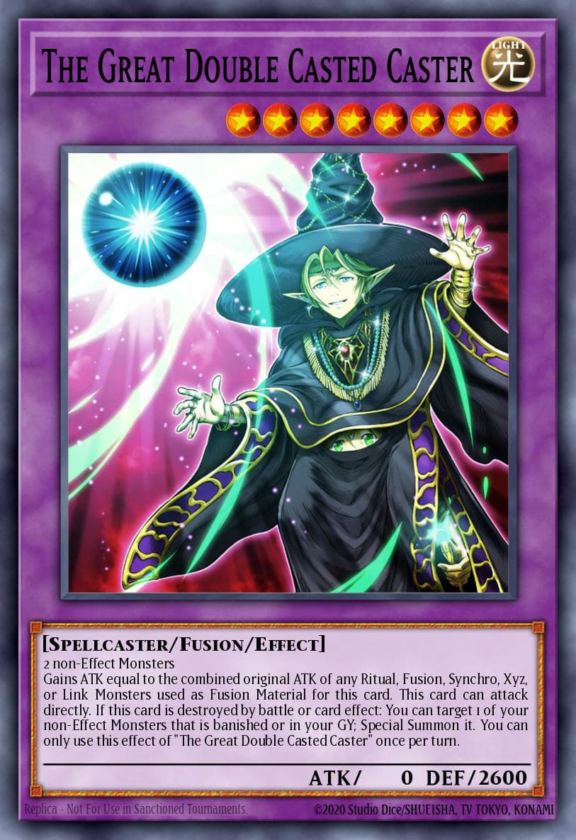 The Great Double Casted Caster Battle of Chaos card