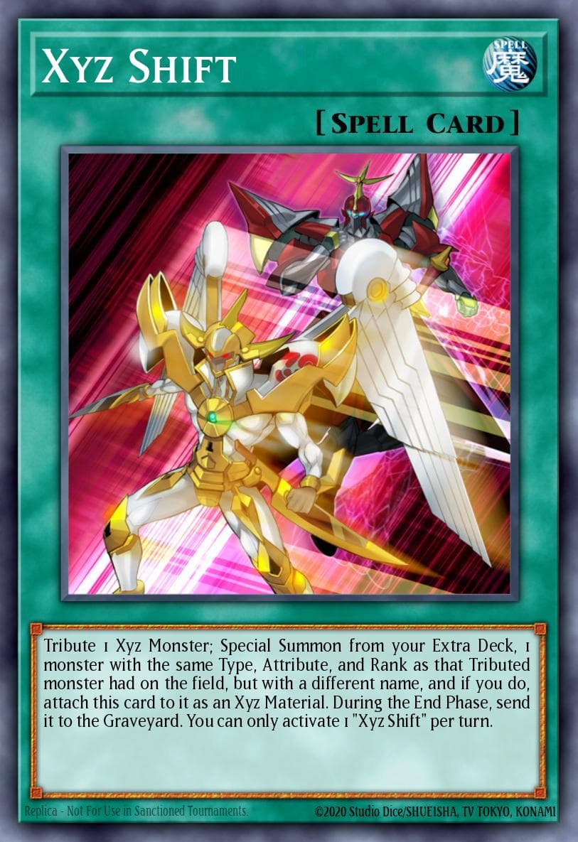 Xyz Shift Legacy of the Valiant: Deluxe Edition card